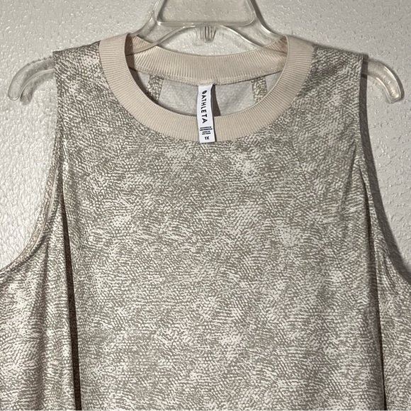 ATHLETA Zephyr Shirt Womens 1X Python Tank Top Lightweight NEW Basic Casual - Picture 2 of 12